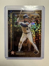 CRAIG BIGGIO 2025 TOPPS CHROME GILDED GOLD MINI-DIAMOND REFRACTOR /50 Q4519