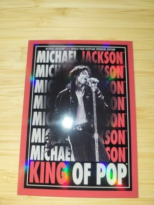 2025 Keepsake Michael Jackson Bad World Tour Premiere SP Holo Red  19/87  #177