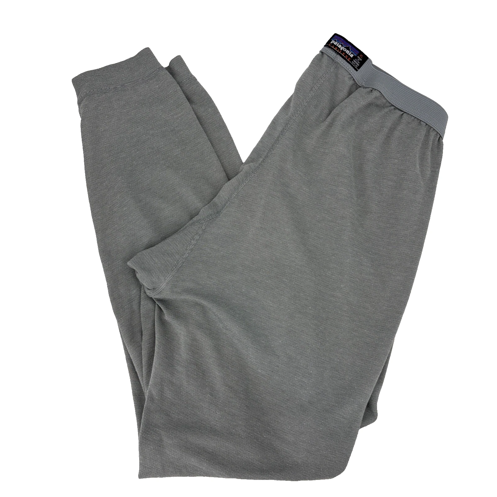 Patagonia Capilene Mens XL Grey Base Layer Thermal Long Johns Underwear Pants
