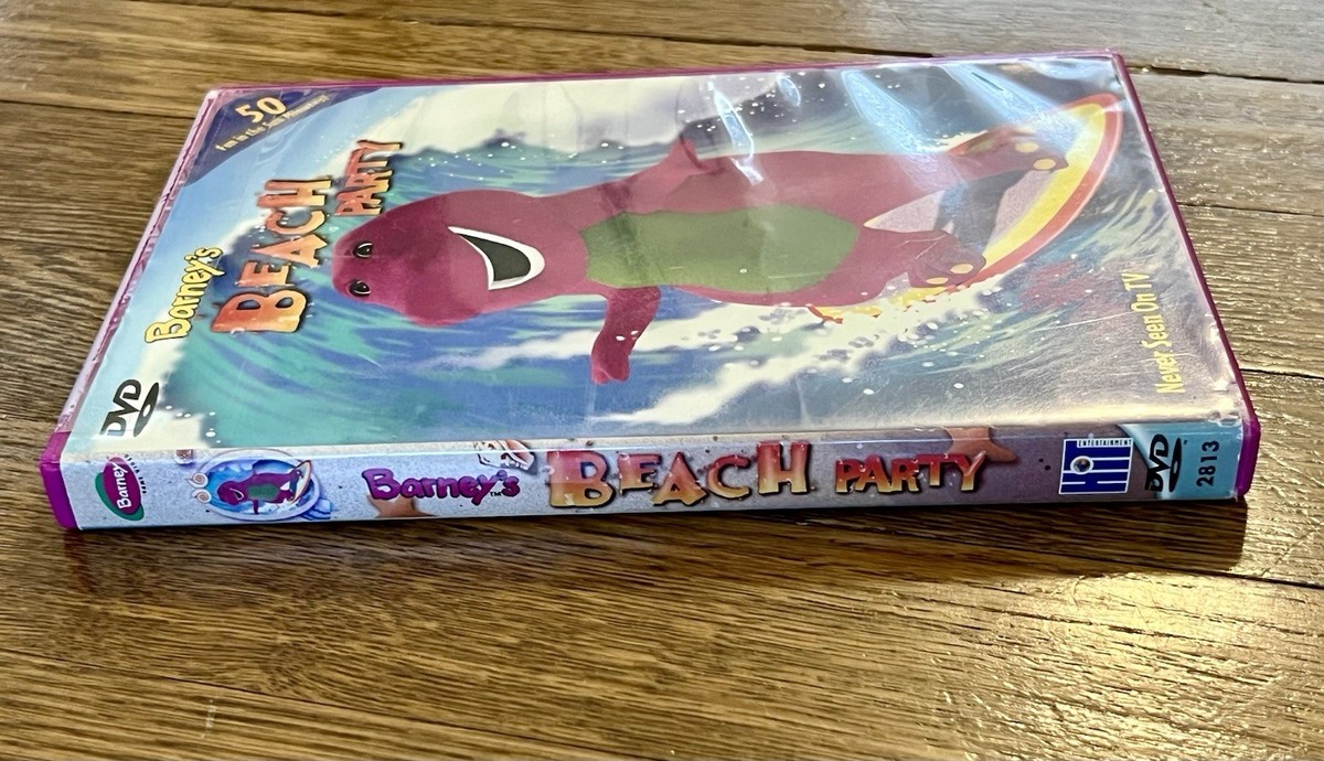Barney's Beach Party (DVD, 2002) - Never Seen On TV - Good
