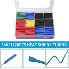 HEAT SHRINK TUBING Insulation Shrinkable Tube 2:1 Wire Cable Sleeve W BOX 560X