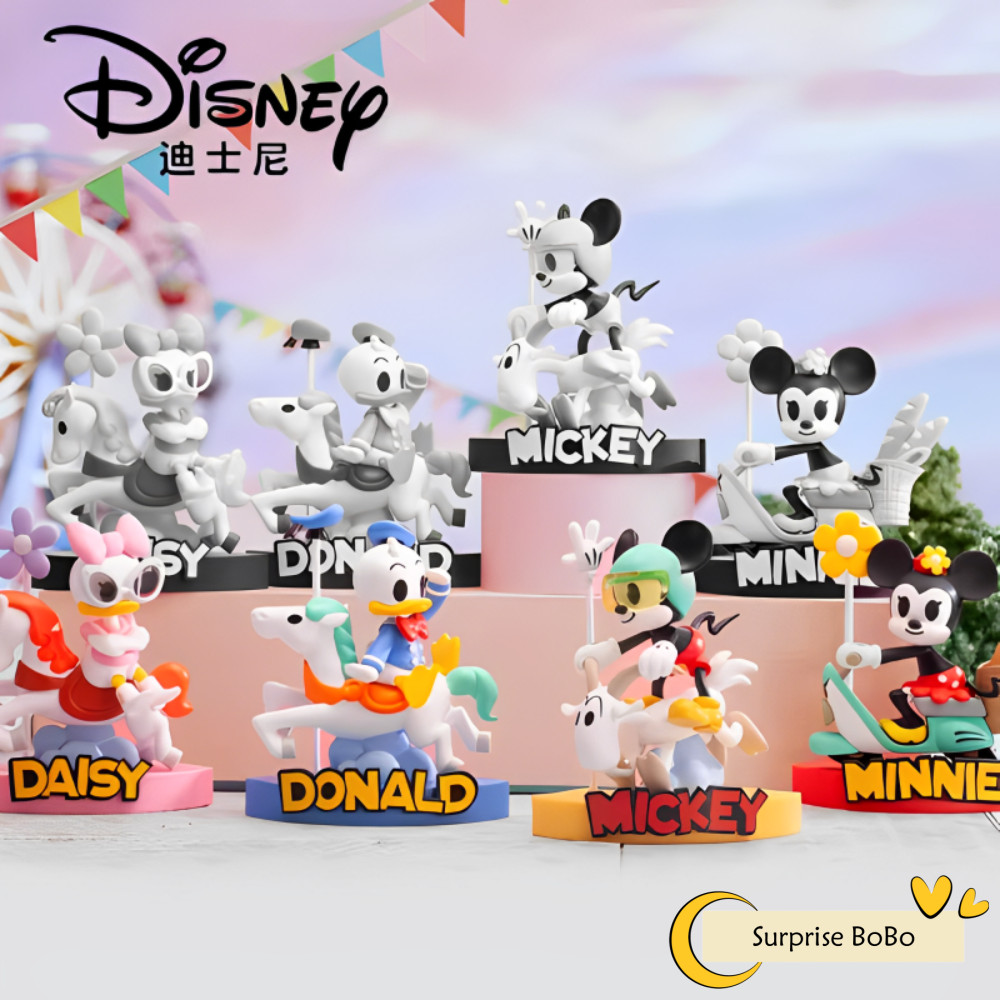52TOYS Disney Mickey Mouse Carousel Series Blind Box Collectible Toys