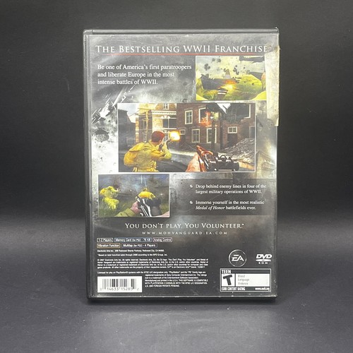 Metal of Honor: Vanguard (PS2) | Tested, CIB - Picture 2 of 3