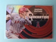2022 Topps Series 1 - Generation Now Blue #GN-6 Shohei Ohtani