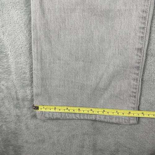 Madewell Jeans Womens 32 Slim Demi Boot Cut Gray Stretch Denim Curvy High Rise - Picture 13 of 15