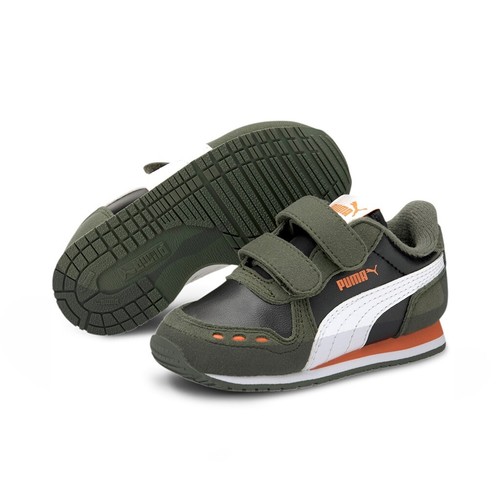 Puma Cabana Racer Sl V Inf Unisex Bambino Scarpe Sneaker Chiusura a Strappo - 第 2/25 張圖片