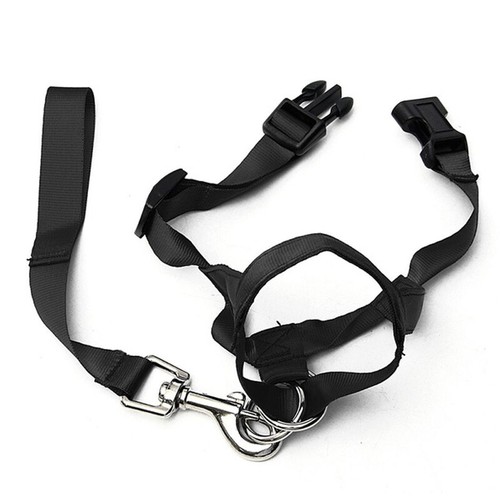 Pet Dog Muzzle Halti Style Head Collar Stops Puppy Pulling Halter Training Reign - Picture 8 of 17