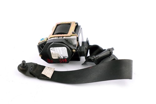 BMW E65 E66 E67 Front Right O/S Upper Seatbelt With Force Limiter Black - Picture 12 of 12