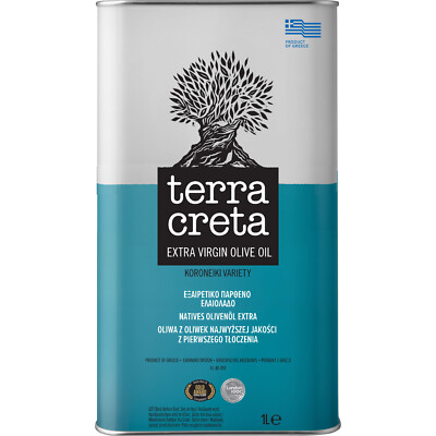 12,75  /Liter - Terra Creta - Extra Natives Olivenöl EVOO / 1 Liter