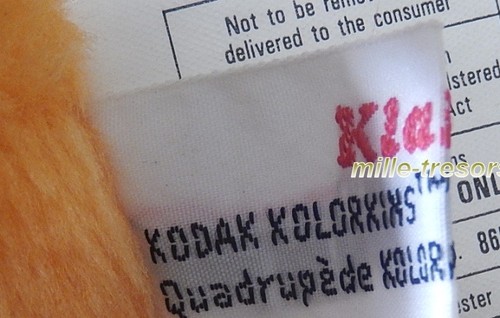 Gde PELUCHE Fantaisie Série Kolorkins : KIAKKI pour KODAK - Idem Série Kolorkids - Picture 5 of 6