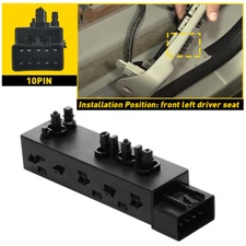 Driver Left Power Seat Control Switch For 10-18 Chevrolet Equinox Malibu Terrain