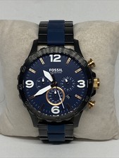 Mens Fossil Nate Chronograph Watch 