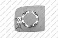 Prasco Spiegelglas Links Oben Konvex Verchromt Heizbar FüR Fiat - Scudo - Mod. 0