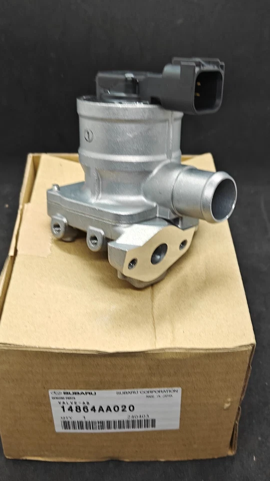 Original OEM Subaru 14864AA020 2ND Válvula de Succión de Aire Sistema de Aire US STOCK NUEVO Foto 3 de 4