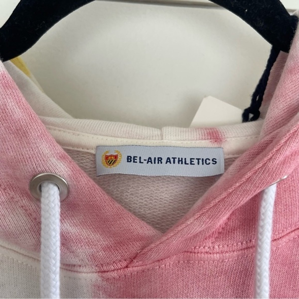 スウェット・トレーナー BEL-AIR ATHLETICS Logo Tie-Dye Hoodie White BEL-AIR ATHLETICS Tie dye-print Pullover Hoodie | White