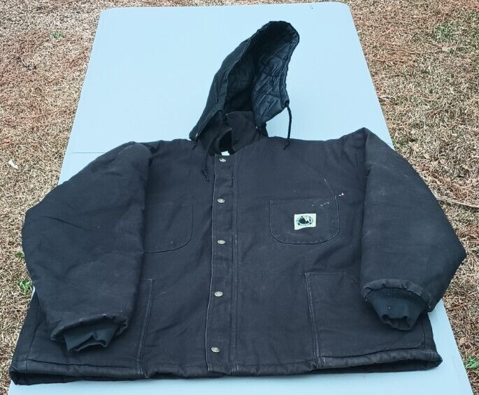 ジャケット・アウター 90s Berne Corduroy collar duck jacket Berne Apparel XXL Regular Mens 52-54 Duck Coat Jacket Quilted