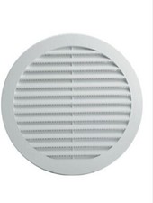 GRIGLIA AERAZIONE 160 MM VENTILAZIONE PLASTICA MURO, PARETE, TUBI GRIGLIE