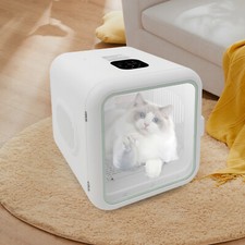 62L/56.3QT Portable Cat Dryer Box Pet Dryer Machine Puppy Drying Machine 800W