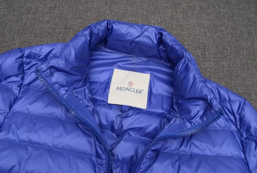 Authentic Women's Rare Moncler ''Haru'' Down Puffer Jacket Quilted Blue Size 1,S - Picture 14 of 17
