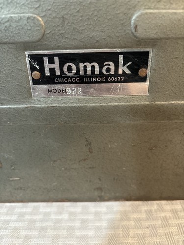 Vintage HOMAK METAL TOOL BOX DIVIDED TRAY MODEL #922 CHICAGO 22” X 9.5” X 10” - Picture 2 of 24