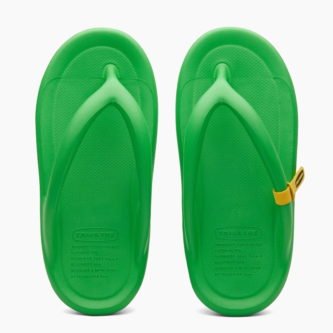 New TAW&TOE FLIP FLOP ZEROVITY OG PURE GREEN 2042132 Light New TAW&TOE FLIP FLOP ZEROVITY OG PURE GREEN 2042132 Light