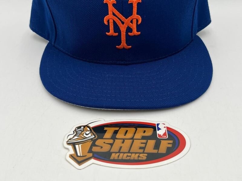 New Era Mets Hat Authentic Retro Classic Collection Blue Rare