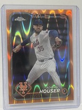 2024 Topps Chrome Adrian Houser Orange Raywave /25
