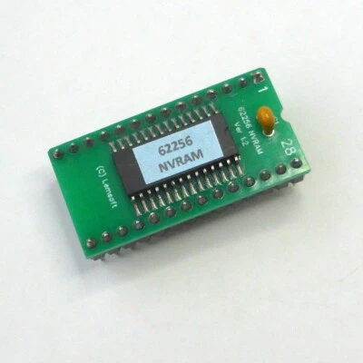 62256 NVRAM Battery Eliminator for Bally Data East Sega/Stern & Williams Pinball