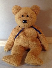TY BEANIES. TEDDIES "FUZZ" GOOD CONDITION NO EAR TAG
