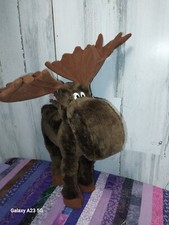 Vintage Dakin Moose Plush Chewie Stuffed Animal 1983