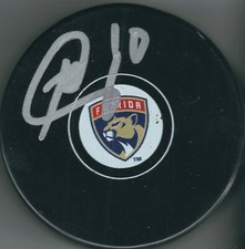 Autographed BRETT CONNOLLY Florida Panthers Hockey Puck w/COA