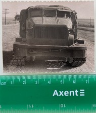 1950s AT-T USSR Artillery Tractor Military Vehicle Truck Cold War Vintage Photo