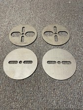 4 Universal Bag Mount Plates Upperlower Dual Or Single Ports 2500 And 2600 Bag
