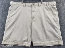 Carhartt Relaxed Chino Shorts Mens 50x9 Beige Canvas Slight Stretch 102514-232
