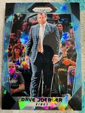 2017-18 Panini Prizm Blue Ice Prizm /99 Dave Joerger #30 Kings Coach