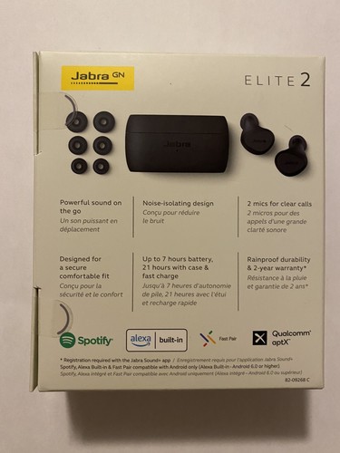 Jabra Elite 2 Wireless Earbuds (Brand New Sealed) - Foto 6 di 11