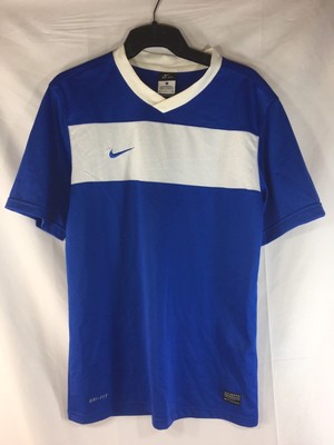 blue and white striped jersey