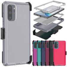 Case For Samsung Galaxy Note 10 Plus Note10 Heavy Duty Rugged Phone Cover Clip