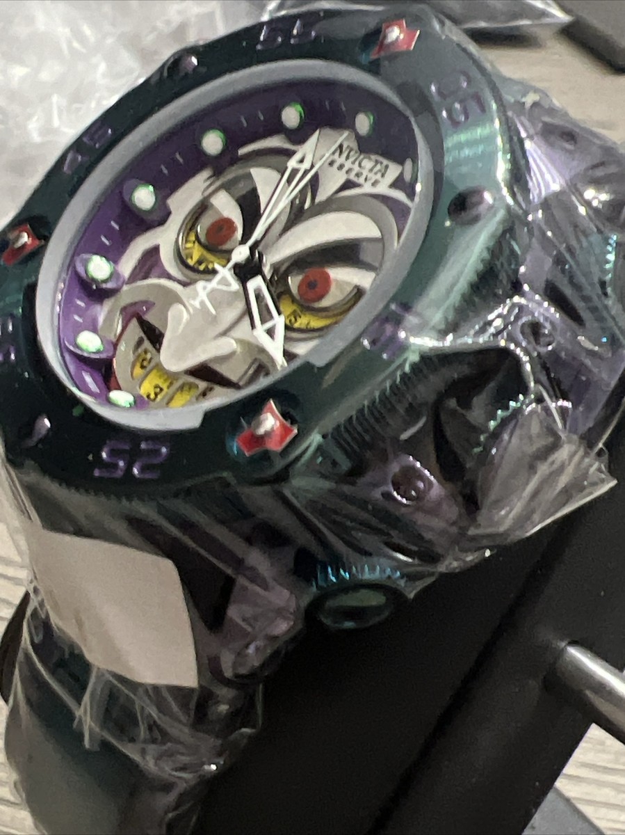 NEW Invicta Venom DC Comics Joker Limited Edition Men's 52.5