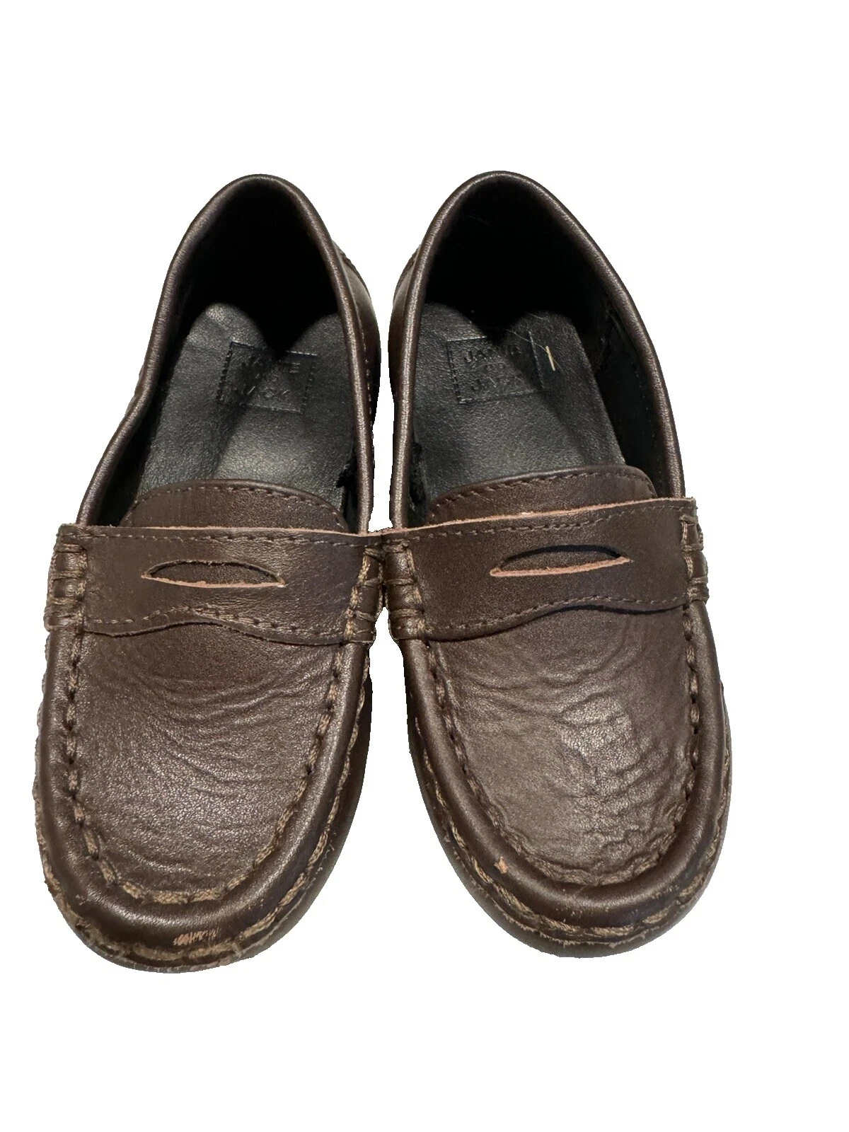 Jane Zapatos superior de cuero para niños