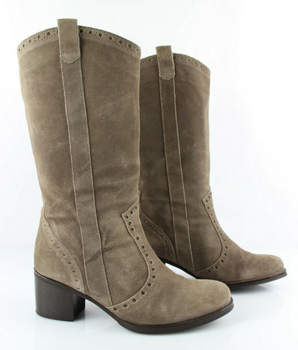 Unisa Mid Boots Suede Taupe T 40 Very 