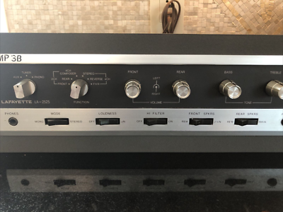 Mint Lafayette LA-2525 Power Amplifier with Rack Mount & Owner's