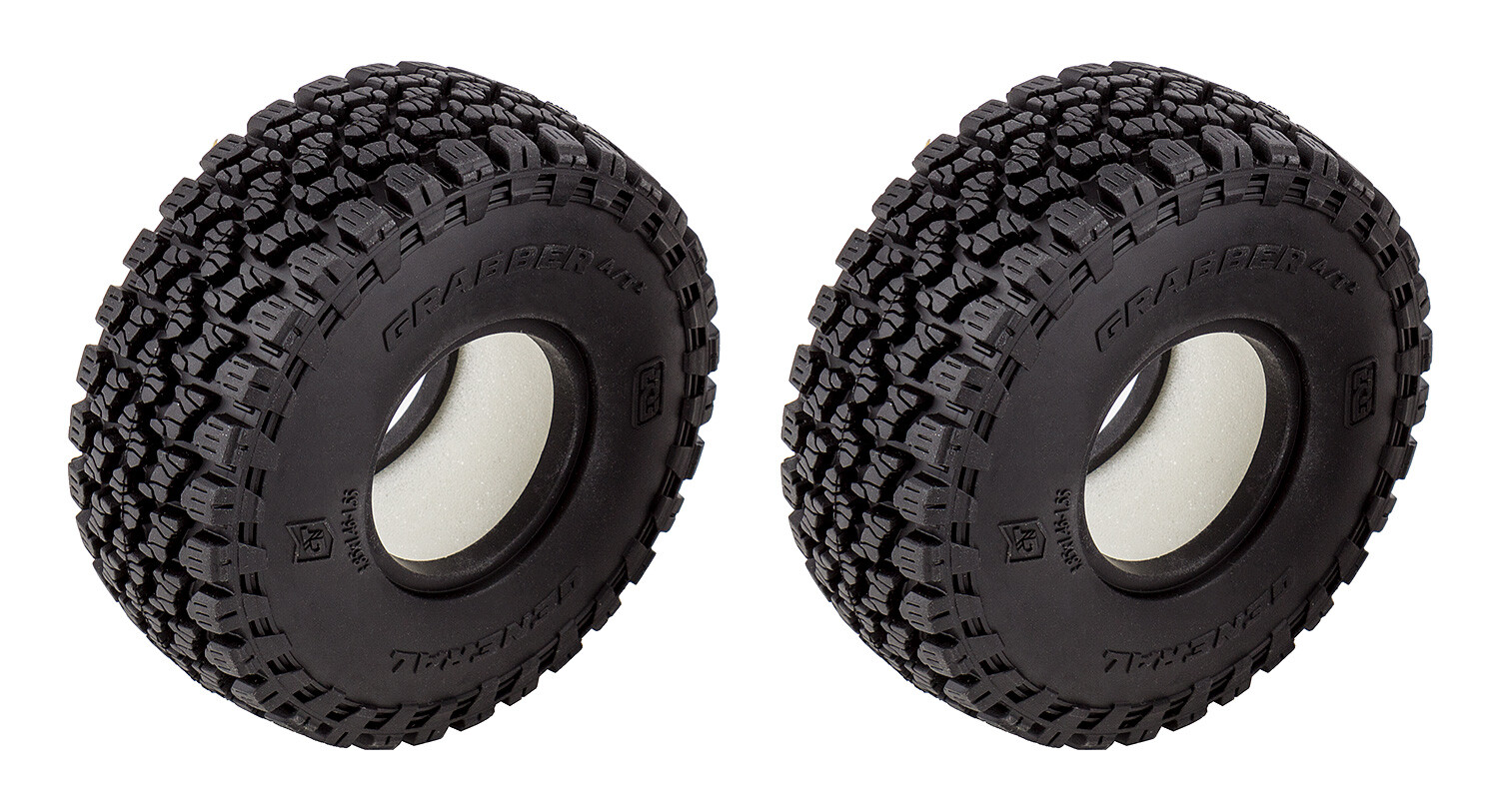 Element RC 42107 General Grabber A-T X Tires, 1.55 X 3.85"" Diameter