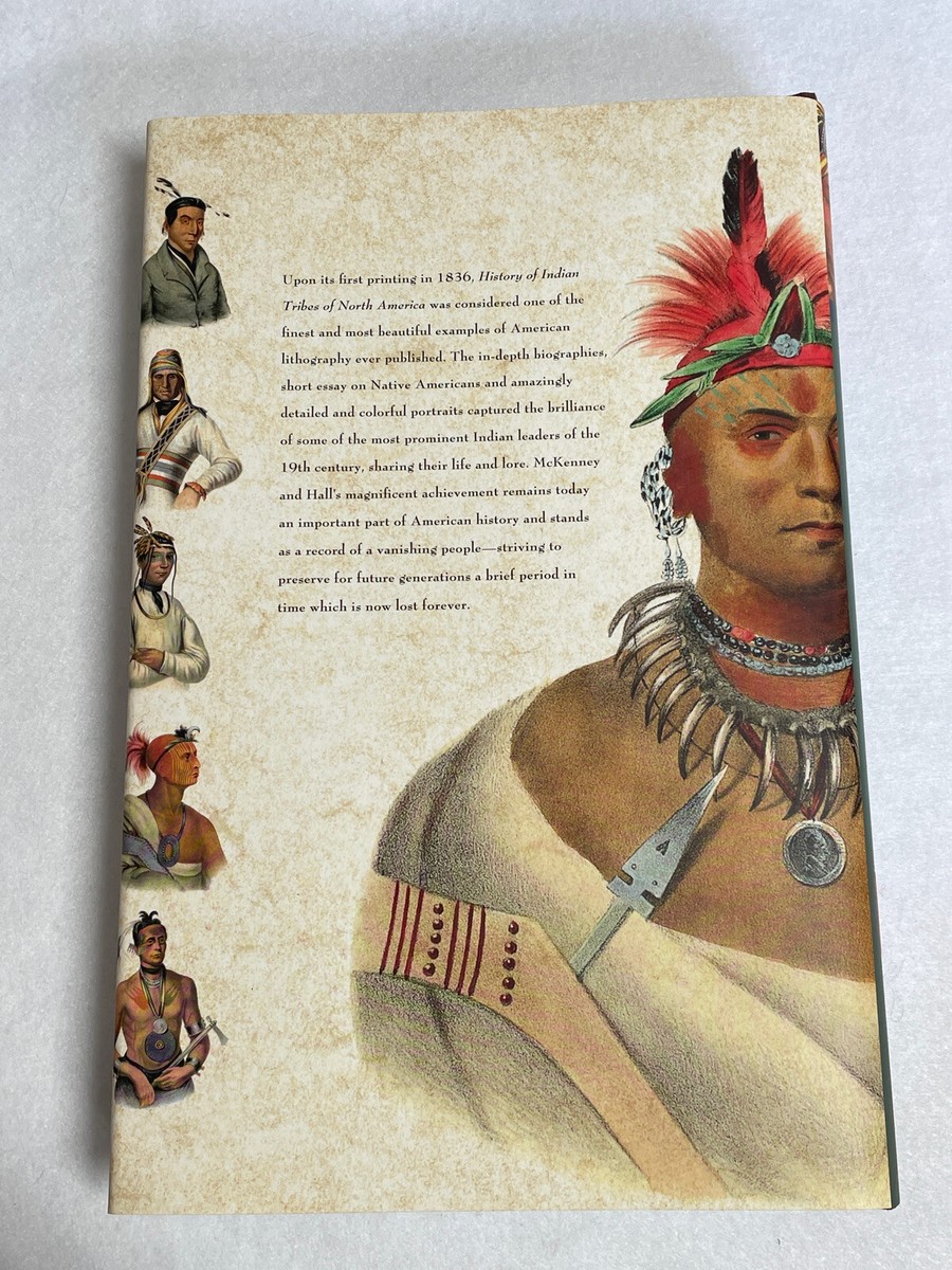 ＩＮＤＩＡＮ　ＴＲＩＢＥＳ　OF NORTH AMERICA １９９６年版 History Of Indian Tribes North America McKenny Hall *VOLUME
