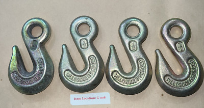 1/2'' DURABILT Eye Grab Hook 1/2 Forged 9200LBS LIMIT CAPACITY LOT OF 4