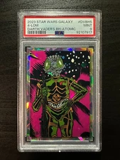 Star Wars Galaxy 2023 Atomic 4-Lom DVBH-5 PSA 9