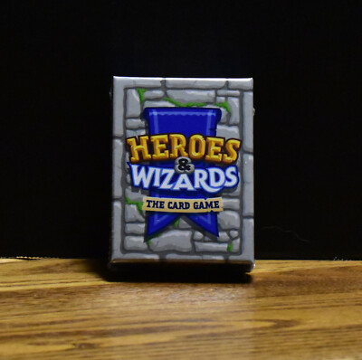 Jof Games- Heroes & Wizards Card Game Kickstarter Edition