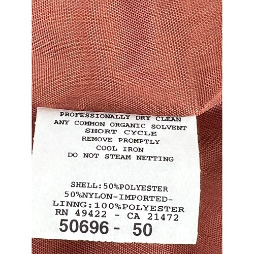 Jessica McClintock Strapless Party Dress Brown Ribbon Accent Size 4P - Picture 8 of 9