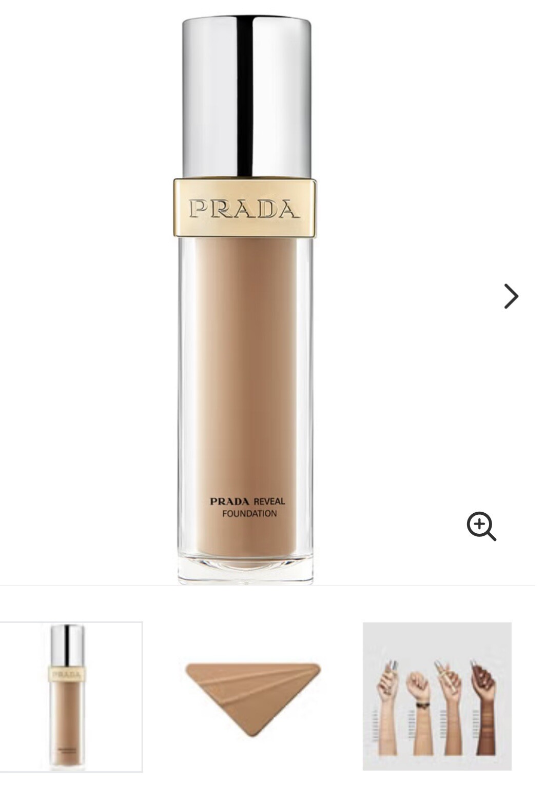 Prada Reveal Fond de Teint Anti Brillance LC10 Matité 24h