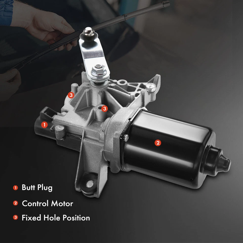 Motor limpiaparabrisas delantero para Chevy GMC C4500 Kodiak/C4500 Topkick 12487586 Foto 4 de 4